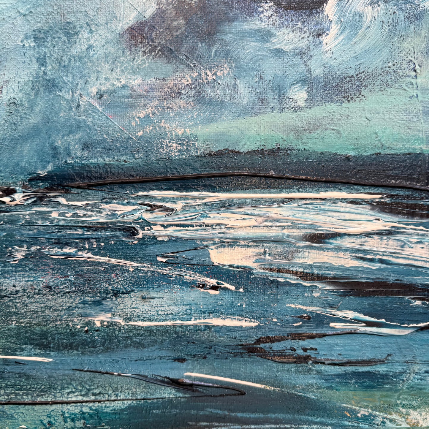 Camusdarach Skies - FRAMED (BS1)